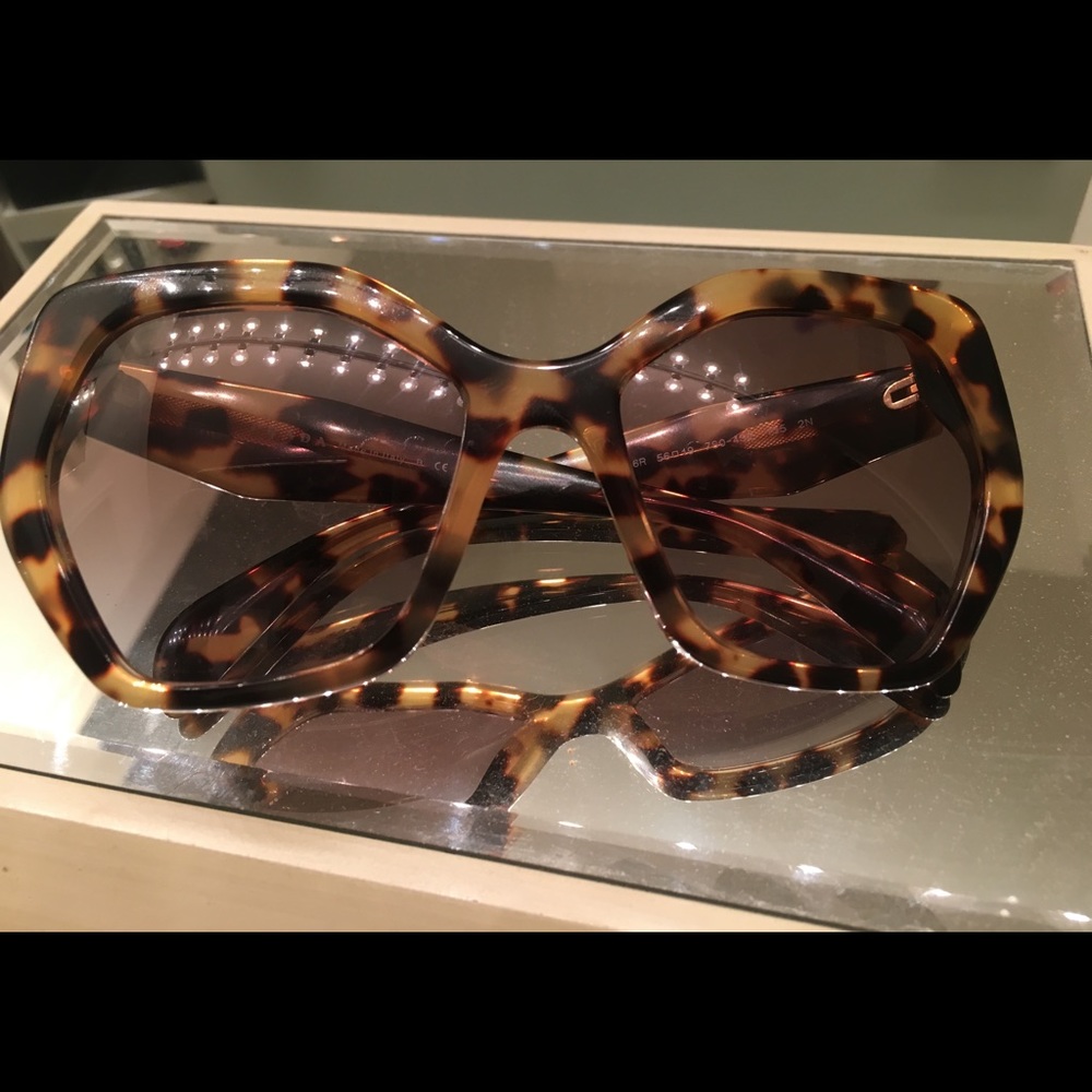 Prada Tortoise shell sunglasses